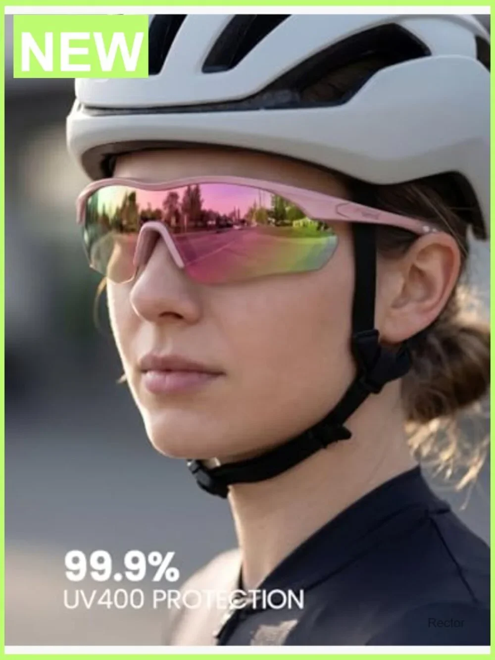 Polarized Sports Sunglasses UV400 Protection Lightweight TR90 Frame Unisex